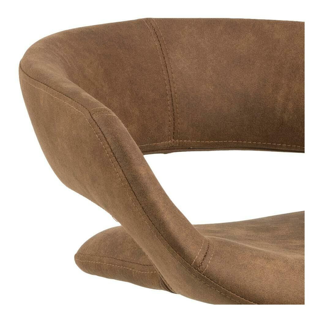 Bendt Barkruk 'Pia' (zithoogte 59-80cm), kleur Bruin