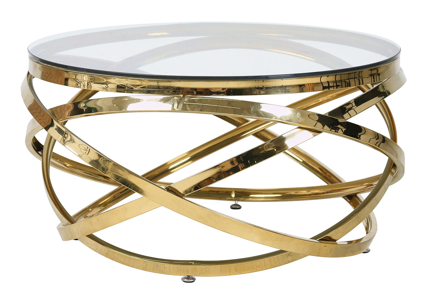Artistiq Living Salontafel 'Mischa' 80cm, kleur goud