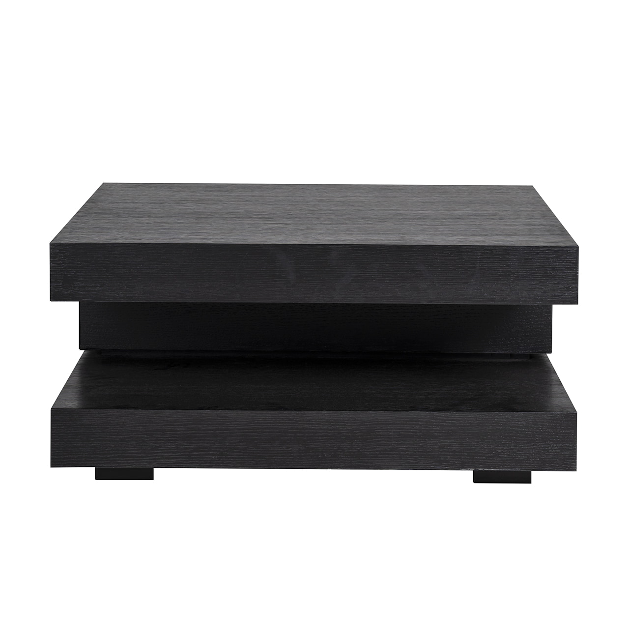Richmond Salontafel 'Oakura' Eikenhout 90 x 90cm, kleur zwart