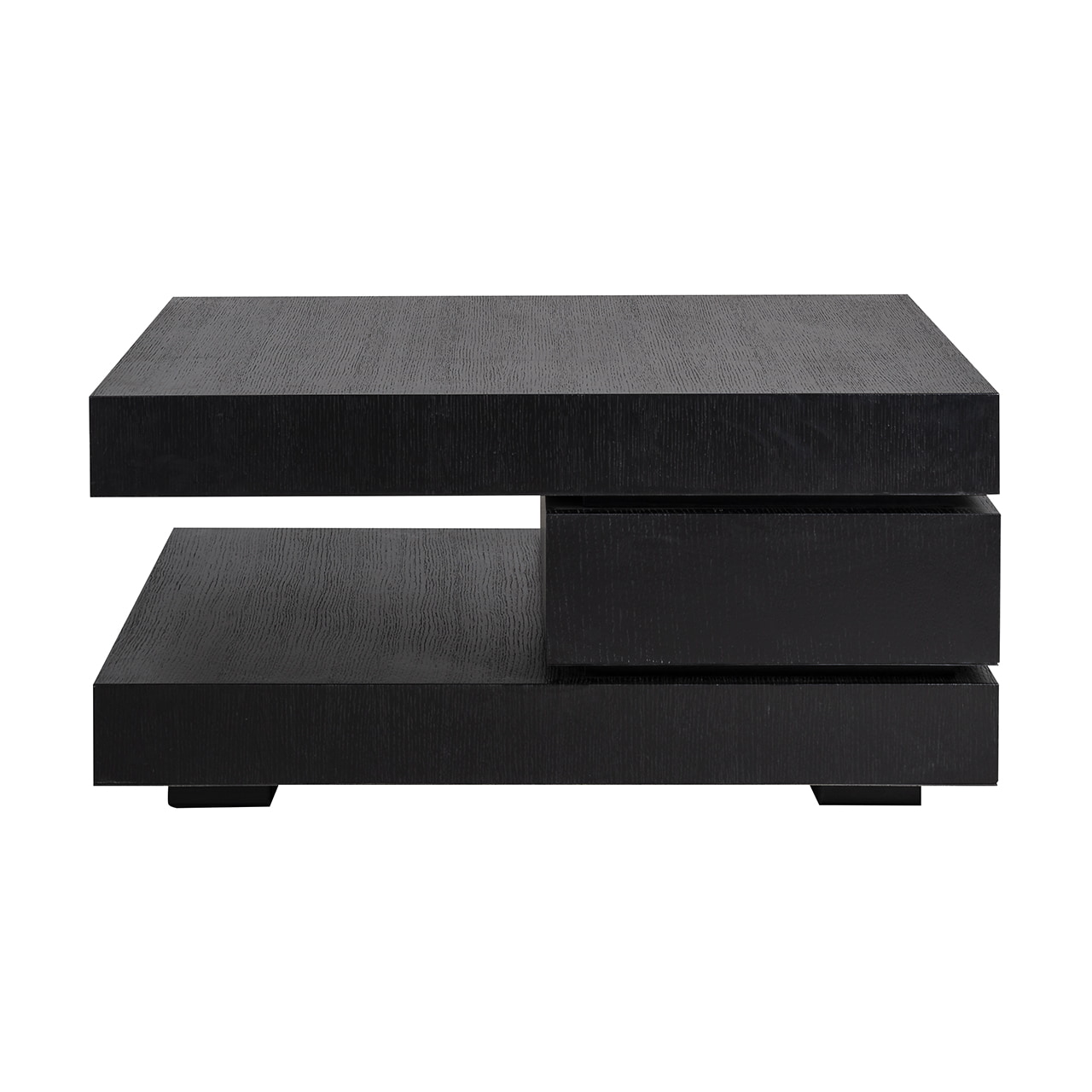Richmond Salontafel 'Oakura' Eikenhout 90 x 90cm, kleur zwart