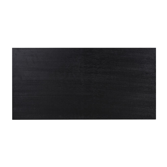 Richmond Salontafel 'Oakura' Eikenhout en Staal, 120 x 60cm, kleur zwart
