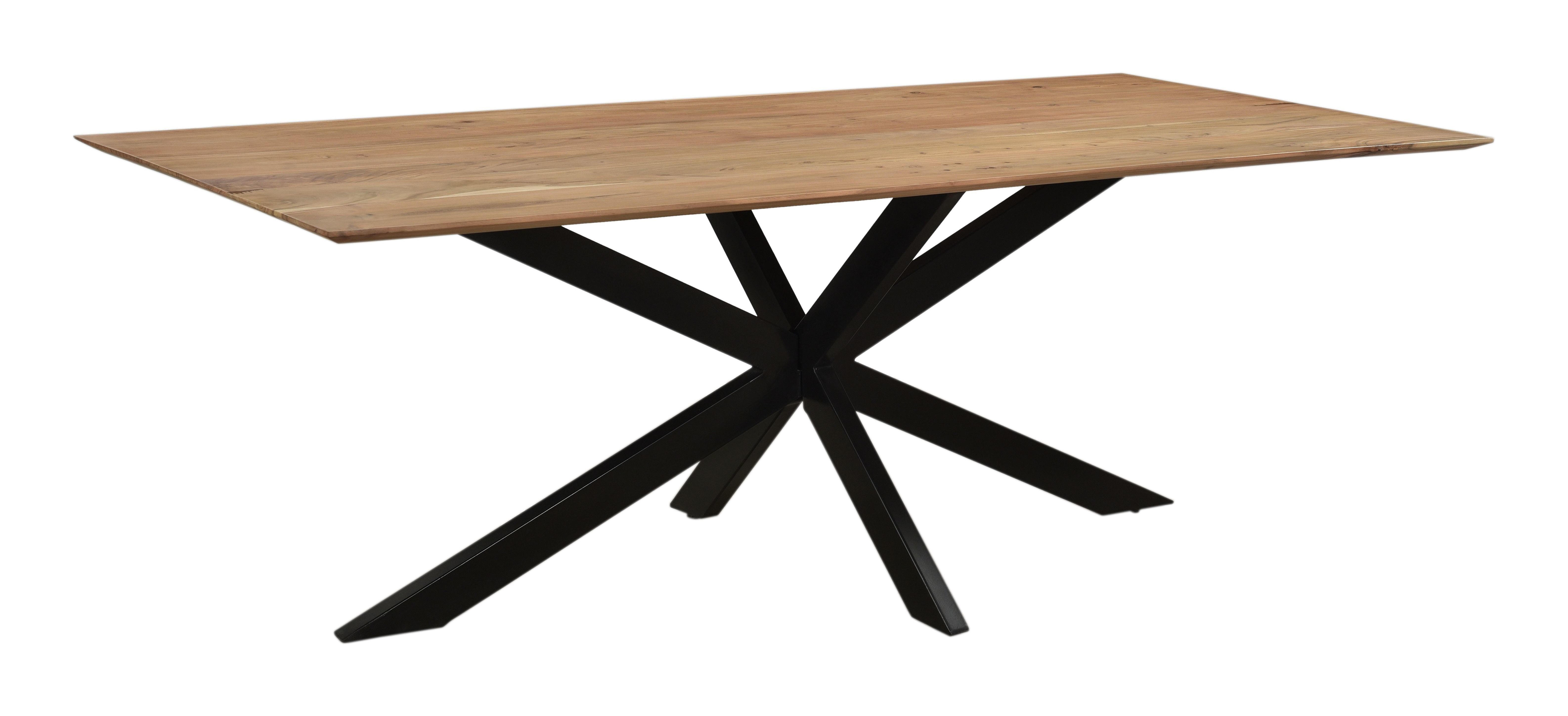 Livingfurn - Eetkamertafel Oslo - Acasia Hout  - Bruine   - 200 cm