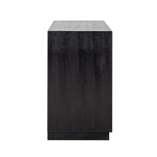 Richmond Dressoir 'Oakura' 100cm, Eikenhout, kleur zwart