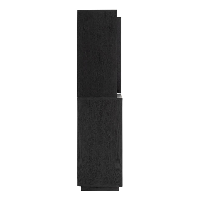 Richmond Opbergkast 'Tetrad' Eiken 160 x 120cm, kleur zwart