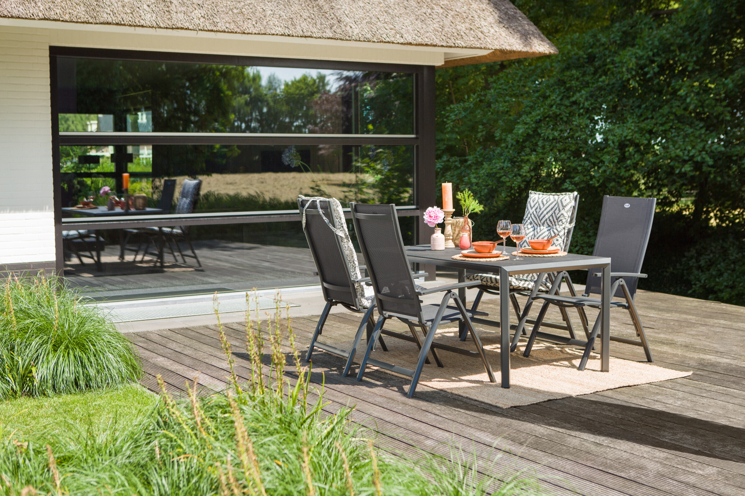 Hartman Verstelbare Tuinstoel 'Troy'