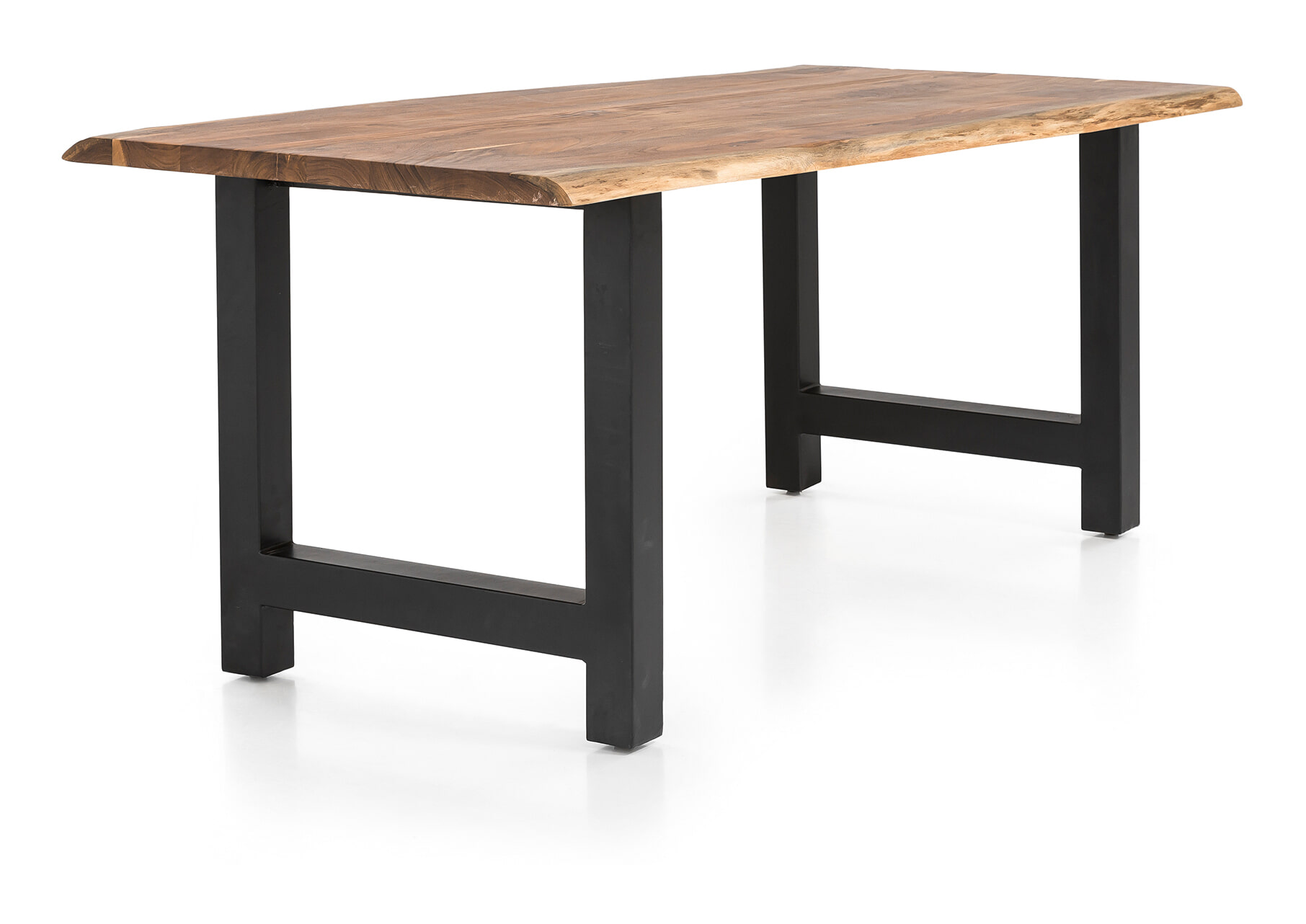 Artistiq Living Eettafel 'Karri' H-poot, Acaciahout, 240 x 110cm