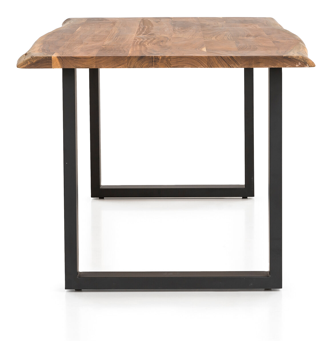 Artistiq Living Eettafel 'Karri' Met U-poot, Acaciahout, 220 x 110cm