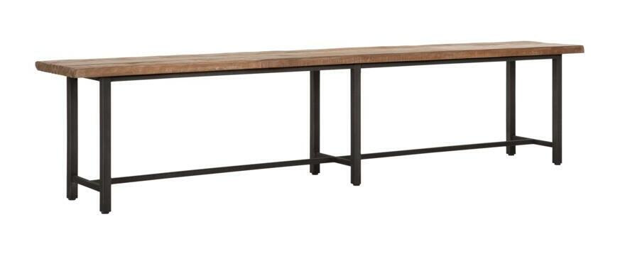 DTP Home Eetkamerbank 'Beam' Teakhout, 215cm, kleur Naturel