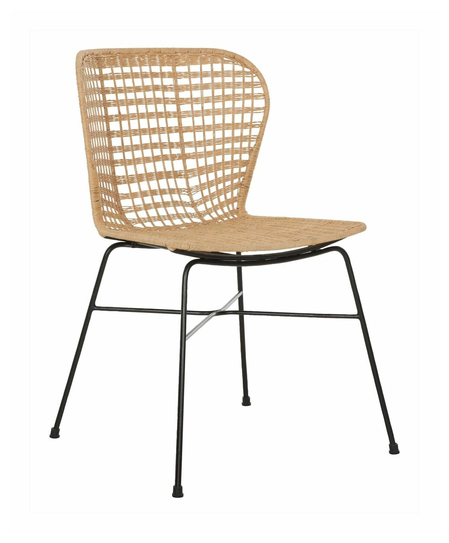 MUST Living Eetkamerstoel 'Bahamas' Loom, kleur Naturel