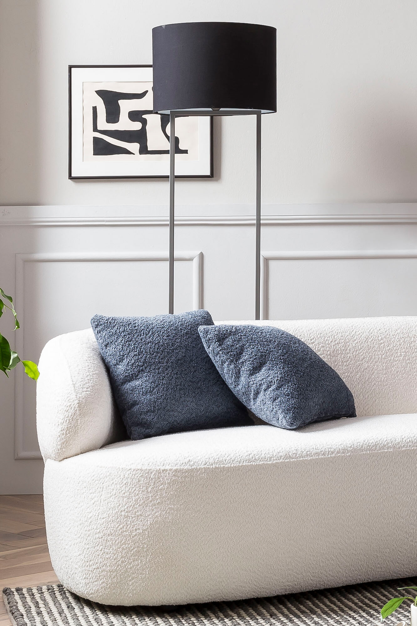 Artistiq Living 3-zitsbank 'Rayfield' Bouclé