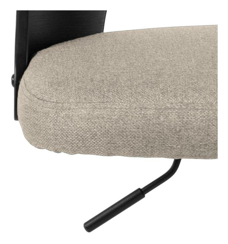Bendt Draaibare Barkruk 'Vila' kleur Zand (zithoogte 62-84cm)