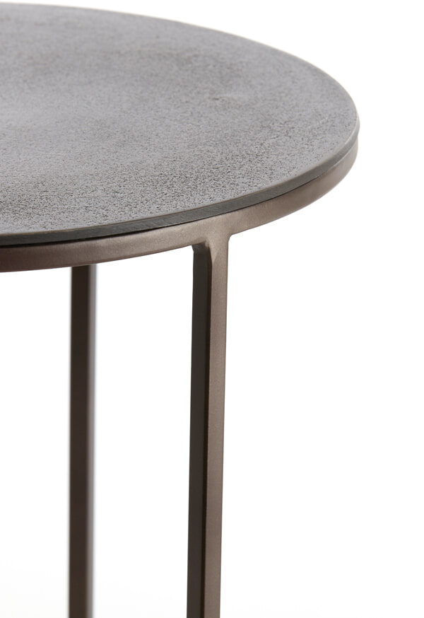 Light & Living Bijzettafel 'Talca' Set van 2 stuks, kleur Donkerbruin