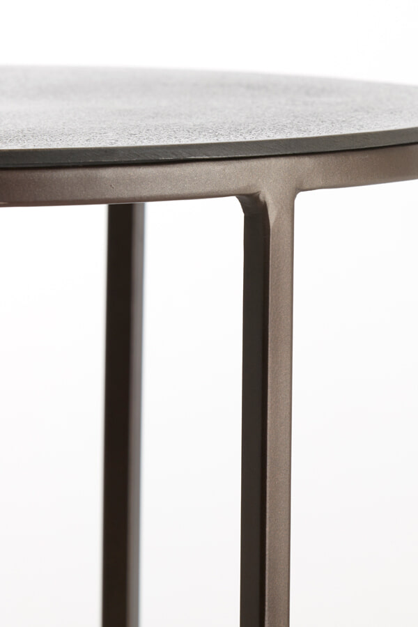Light & Living Bijzettafel 'Talca' Set van 2 stuks, kleur Donkerbruin