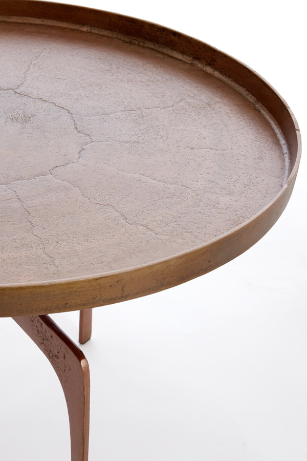 Light & Living Salontafel 'Pano' Set van 2 stuks, kleur Donker Brons