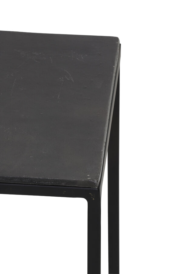 Light & Living Sidetable 'Boca' Set van 2 stuks, kleur Zwart