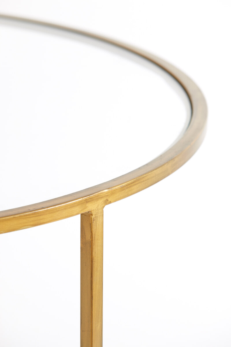 Light & Living Salontafel 'Duarte' Set van 2 stuks, kleur Goud