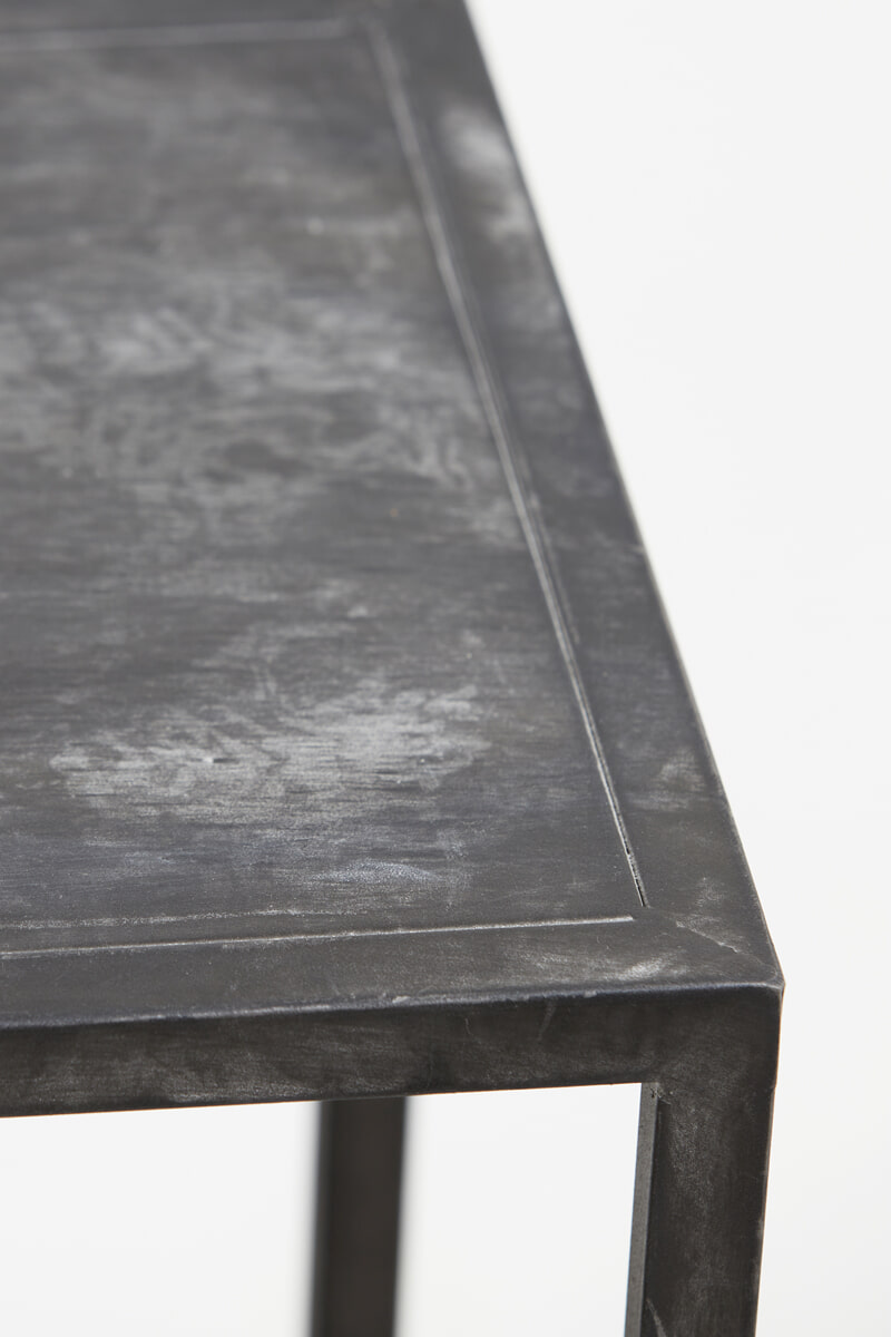 Light & Living Sidetable 'Ylaya' 140cm, kleur Antiek Zwart