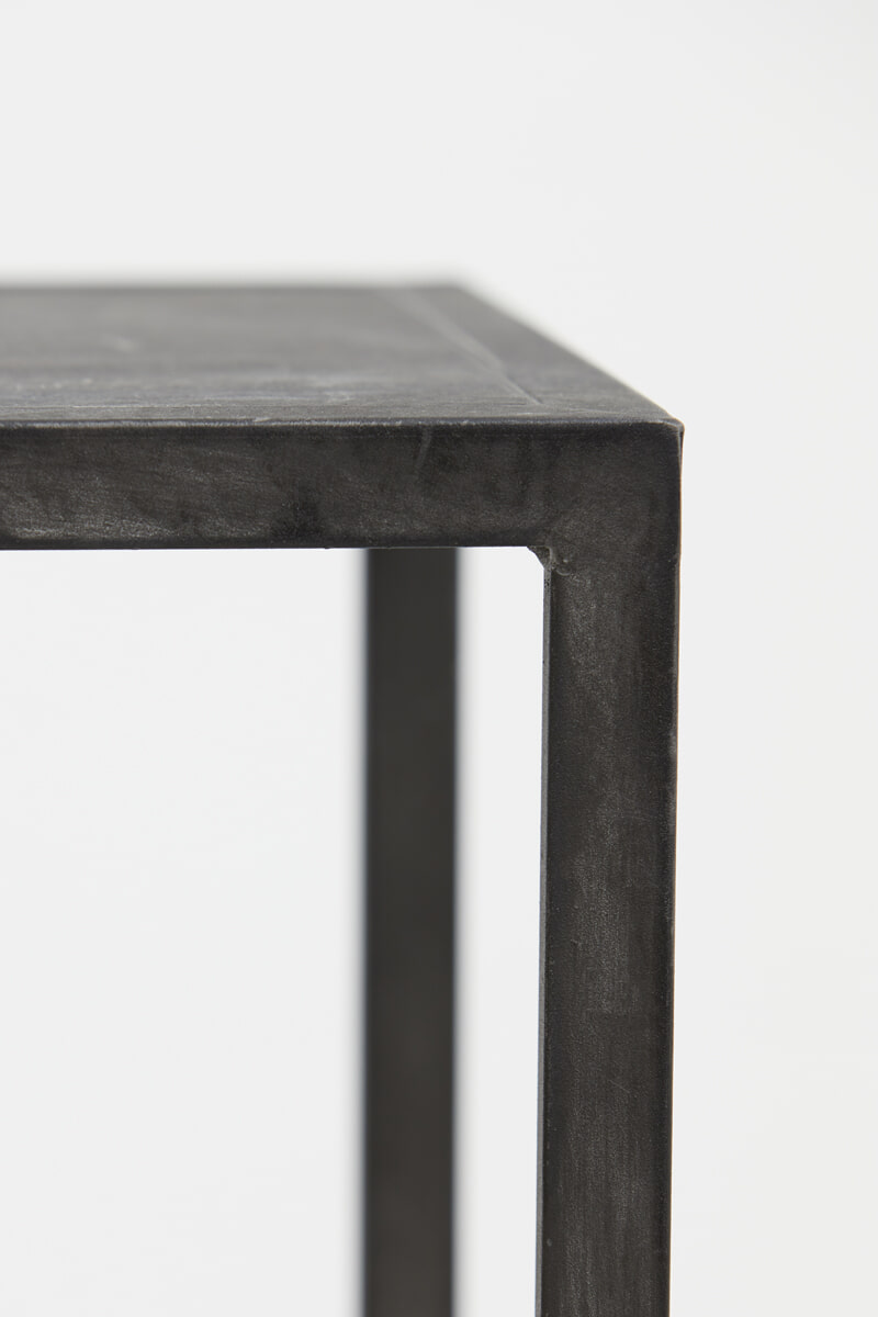 Light & Living Sidetable 'Ylaya' 140cm, kleur Antiek Zwart
