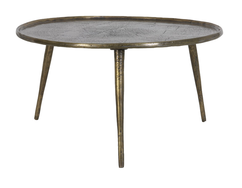 Light & Living Bijzettafel 'Kach', antiek brons