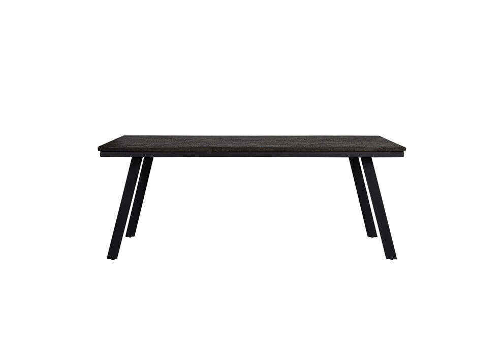 Light & Living Eettafel 'Ceira', mat zwart Light & Living Eettafel 'Ceira', mat zwart