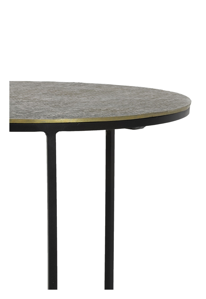 Light & Living Bijzettafel 'Rengo' Set van 2 stuks, kleur Antiek Brons