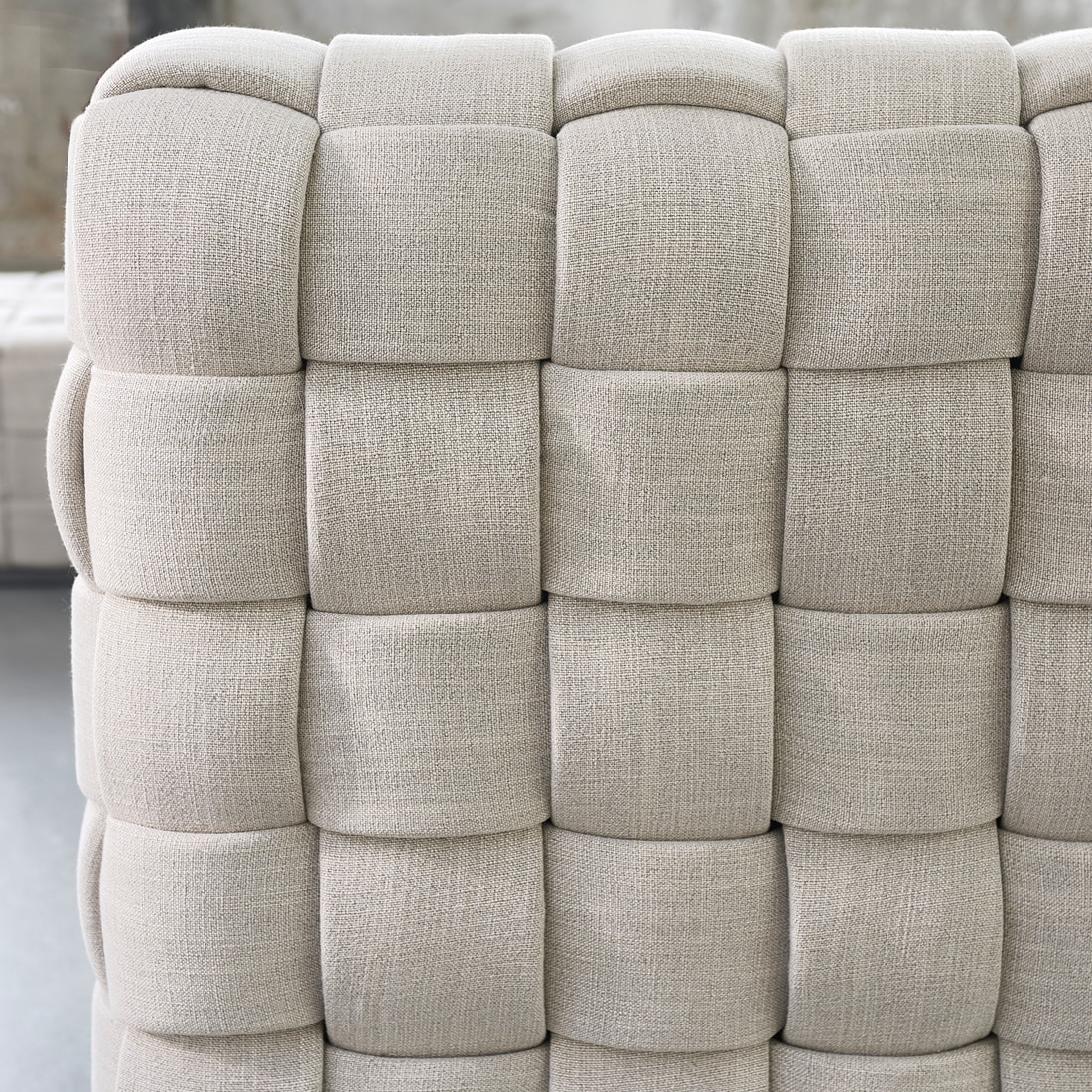 Rivièra Maison Hoofdbord 'Room 48' 195 x 137cm, Linen, kleur Fabulous Flax