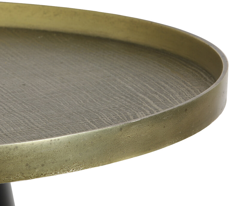 Light & Living Salontafel 'Popeta' Ø60cm, kleur Antiek Brons