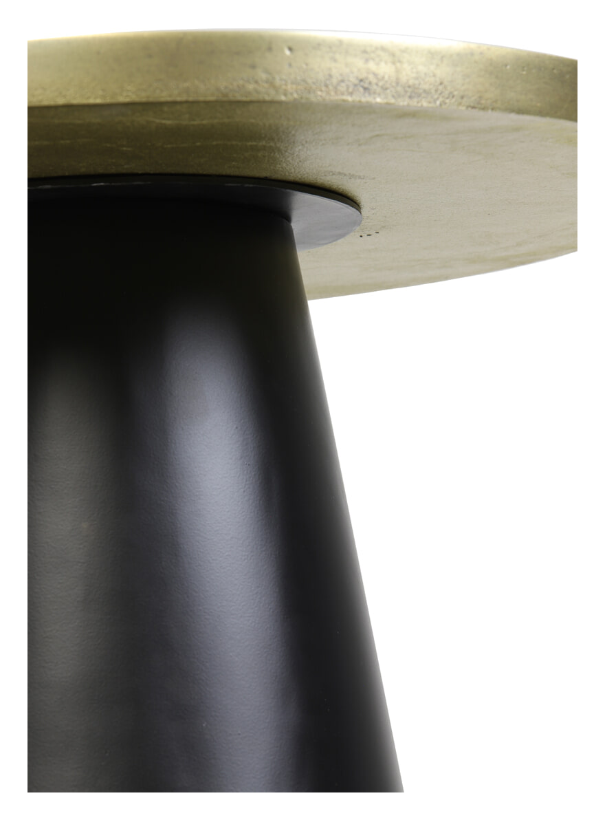 Light & Living Salontafel 'Popeta' Ø60cm, kleur Antiek Brons