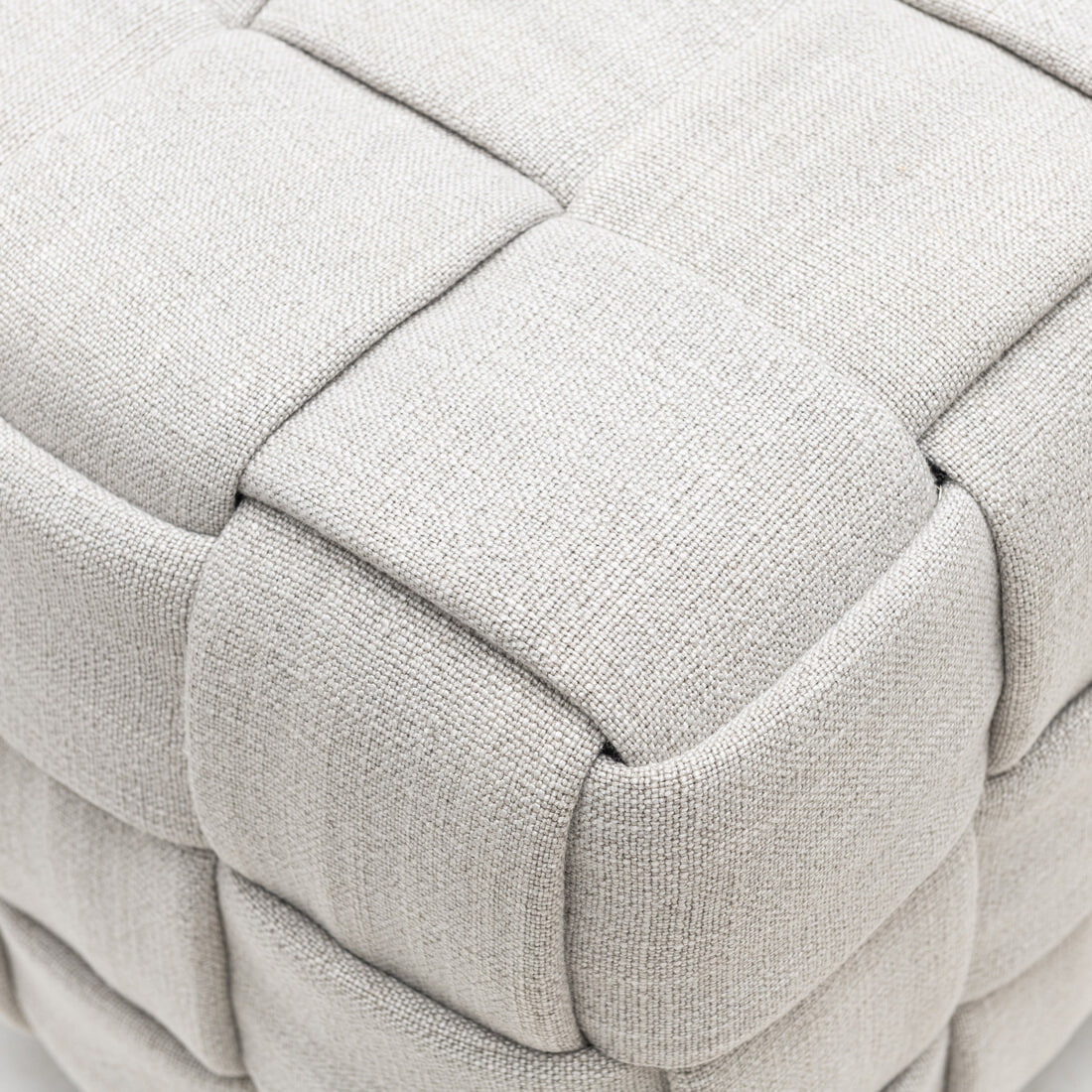 Rivièra Maison Eetkamerbank 'Room 48' Mouliné Linen, 150cm, kleur Fabulous Flax