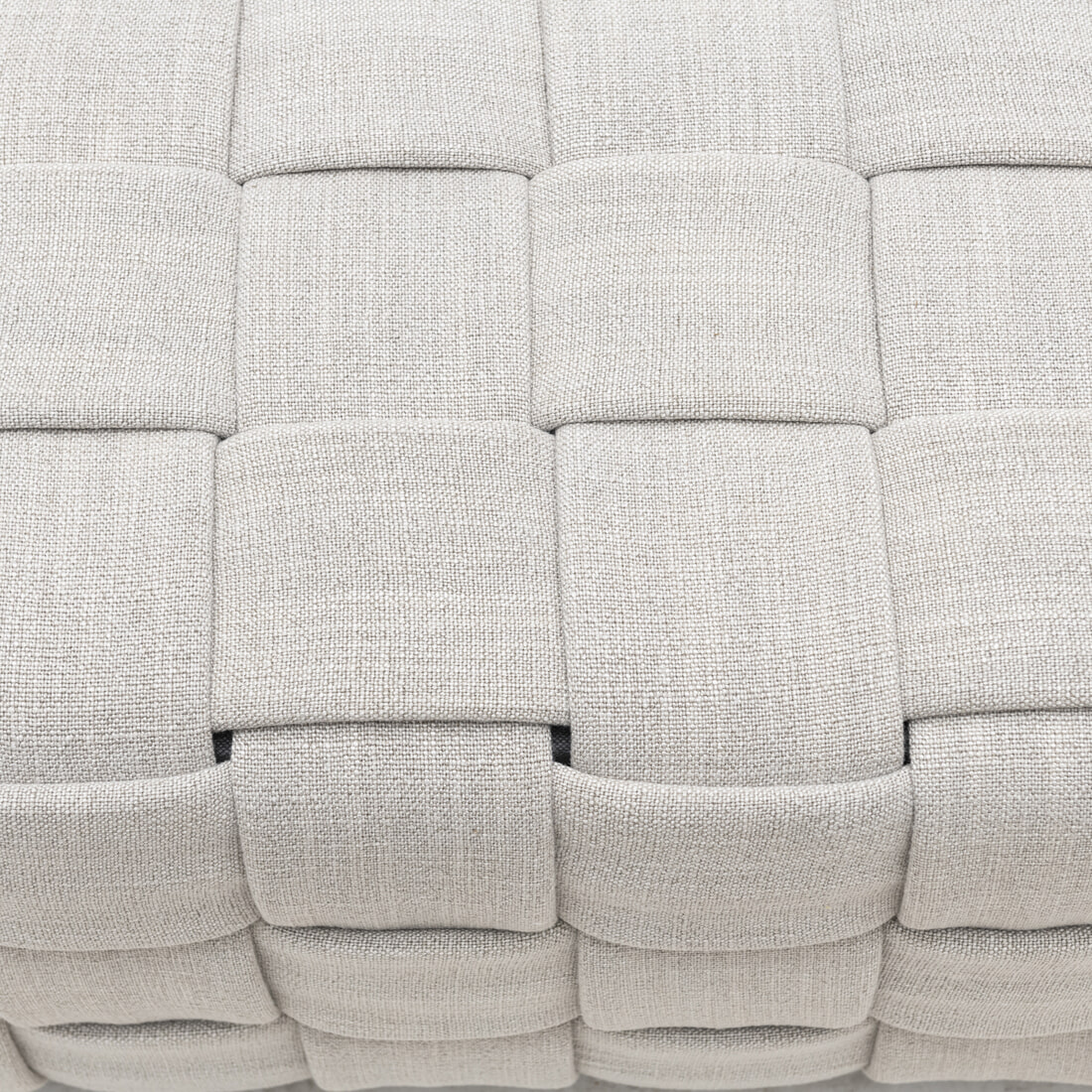 Rivièra Maison Eetkamerbank 'Room 48' Mouliné Linen, 150cm, kleur Fabulous Flax