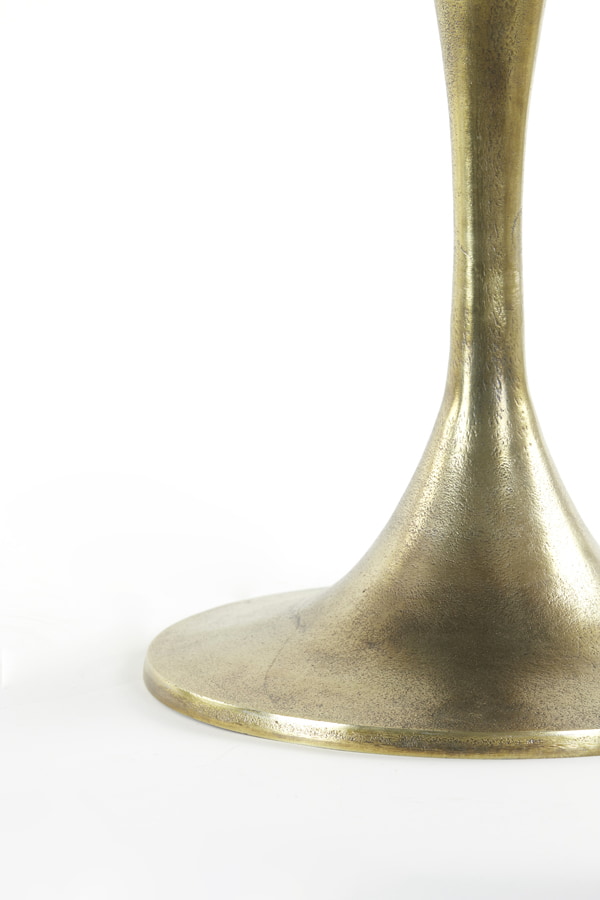 Light & Living Bijzettafel 'Rickerd' Ø61cm, kleur Geel Agaat