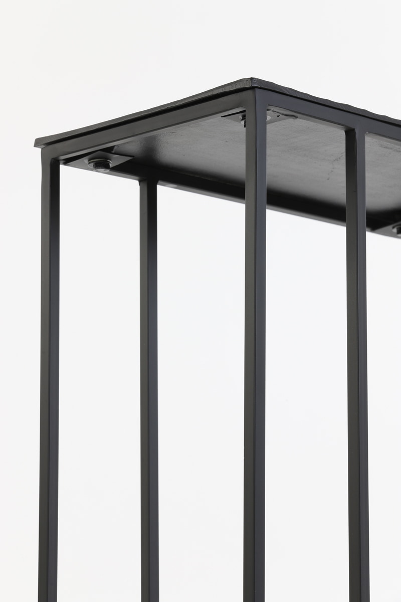 Light & Living Laptoptafel 'Macy', mat zwart