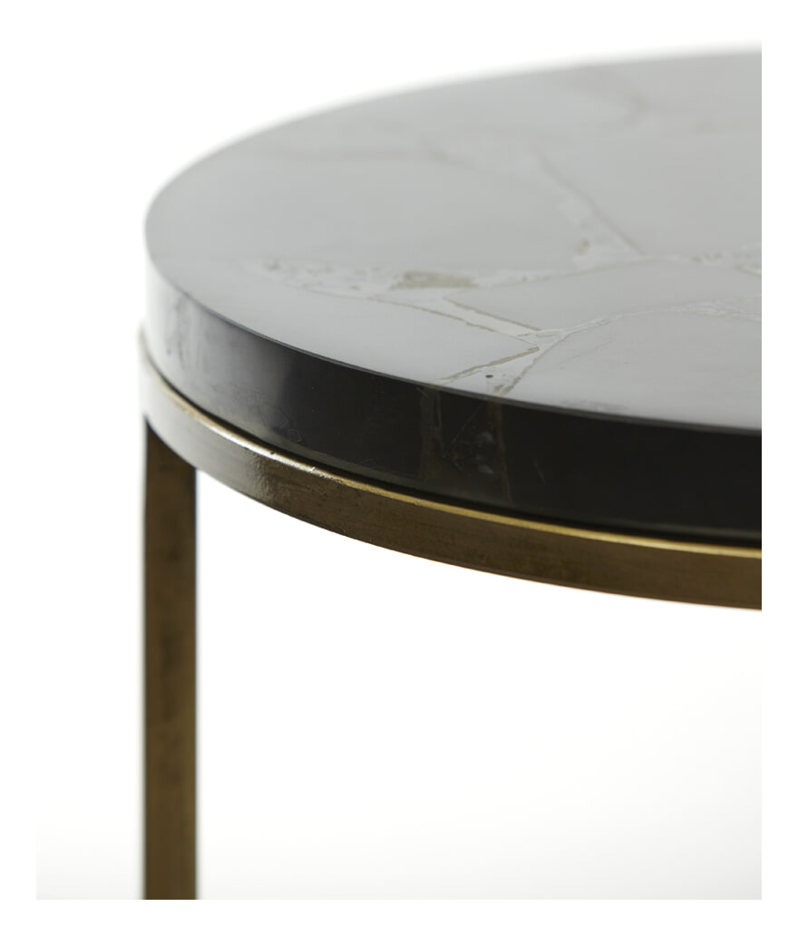 Light & Living Zuil 'Sobrina' Set van 2 stuks, kleur Antiek Brons