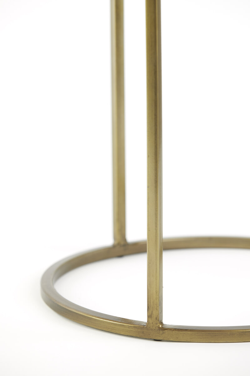 Light & Living Zuil 'Sobrina' Set van 2 stuks, kleur Antiek Brons