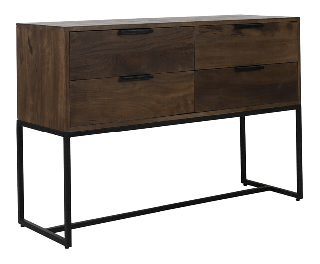 Light & Living Sidetable 'Meave' Mangohout, 120cm