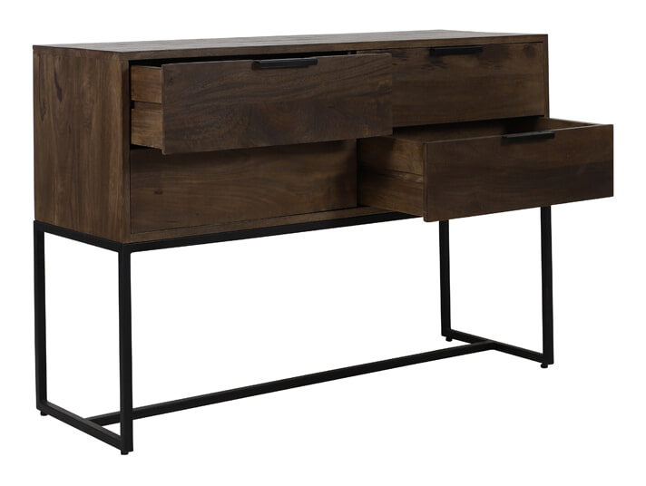 Light & Living Sidetable 'Meave' Mangohout, 120cm