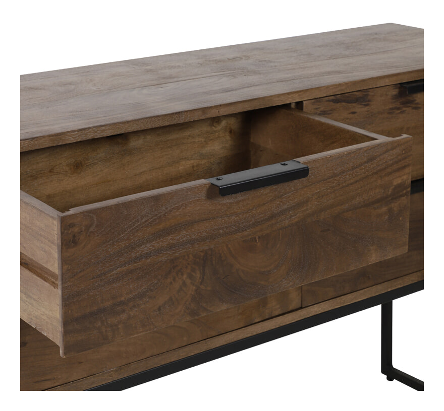 Light & Living Sidetable 'Meave' Mangohout, 120cm