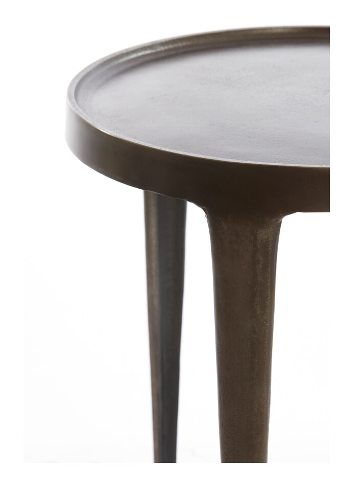 Light & Living Bijzettafel 'Tobias' Set van 2 stuks, kleur Donkerbruin