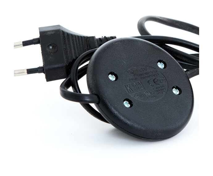 Light & Living Bijzettafel/Vloerlamp 'Tolfa' 135cm hoog, kleur Naturel (excl. kap)