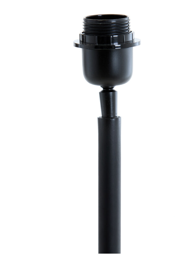 Light & Living Bijzettafel/Vloerlamp 'Tolfa' 135cm hoog, kleur Naturel (excl. kap)