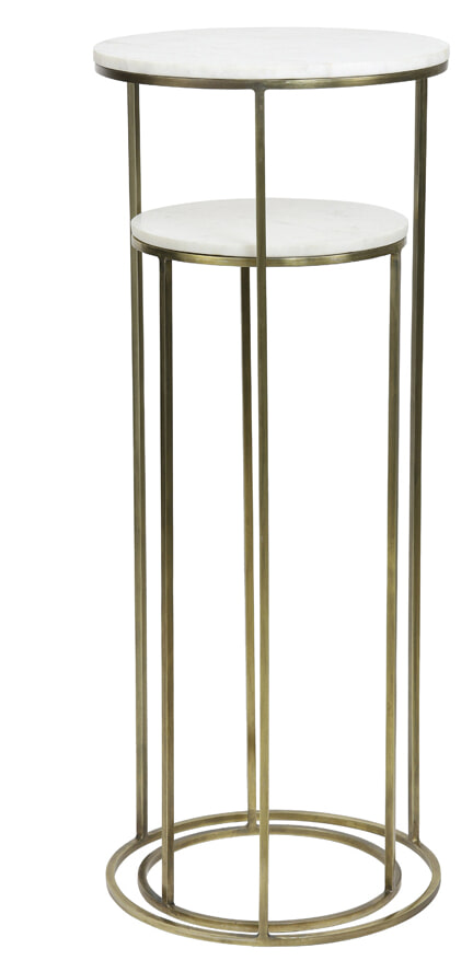 Light & Living Zuil 'Ricardo' Set van 2 stuks, kleur Wit