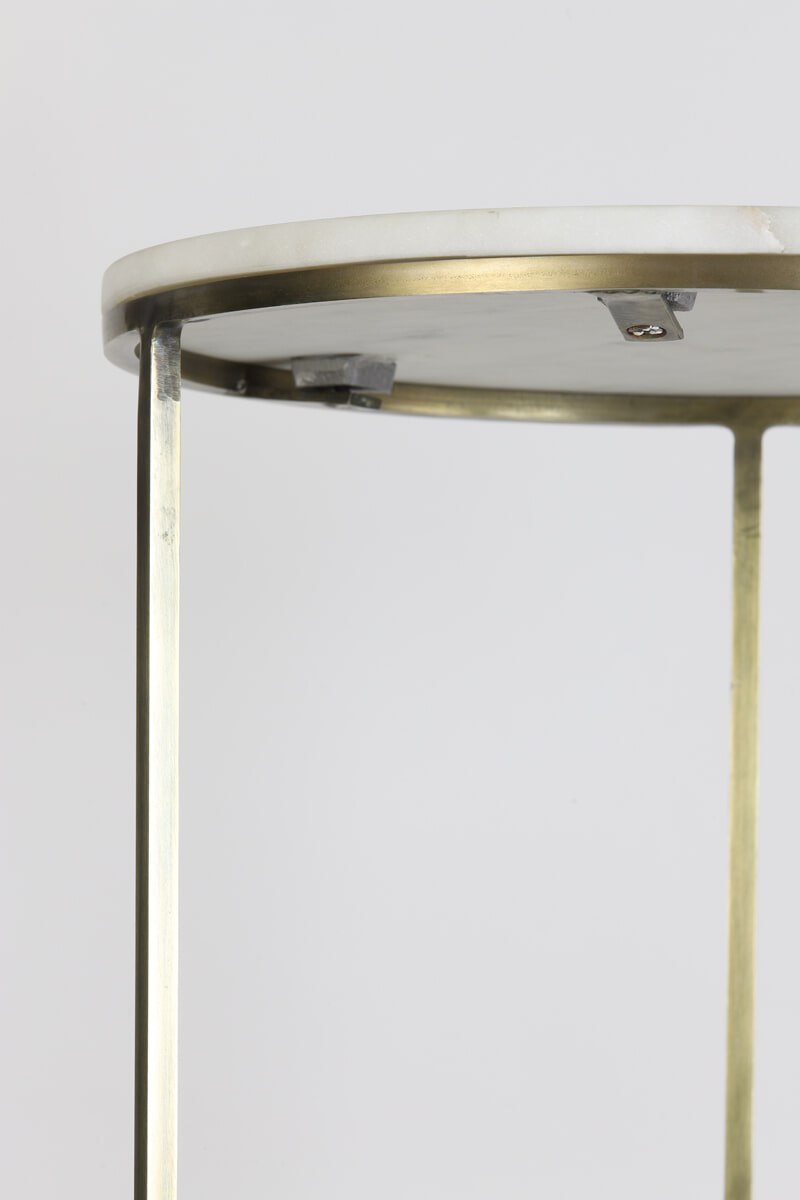 Light & Living Zuil 'Ricardo' Set van 2 stuks, kleur Wit