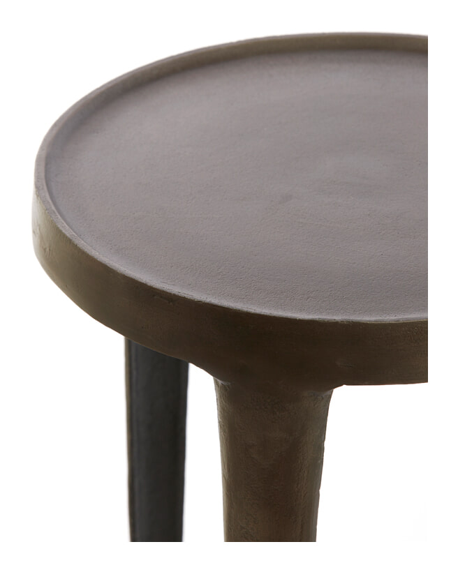 Light & Living Zuil 'Tobias' Set van 2 stuks, kleur Donkerbruin