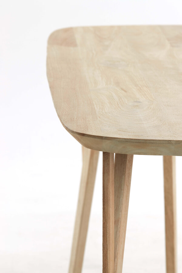 Light & Living Sidetable 'Quenza' Mangohout, 160cm, kleur Naturel