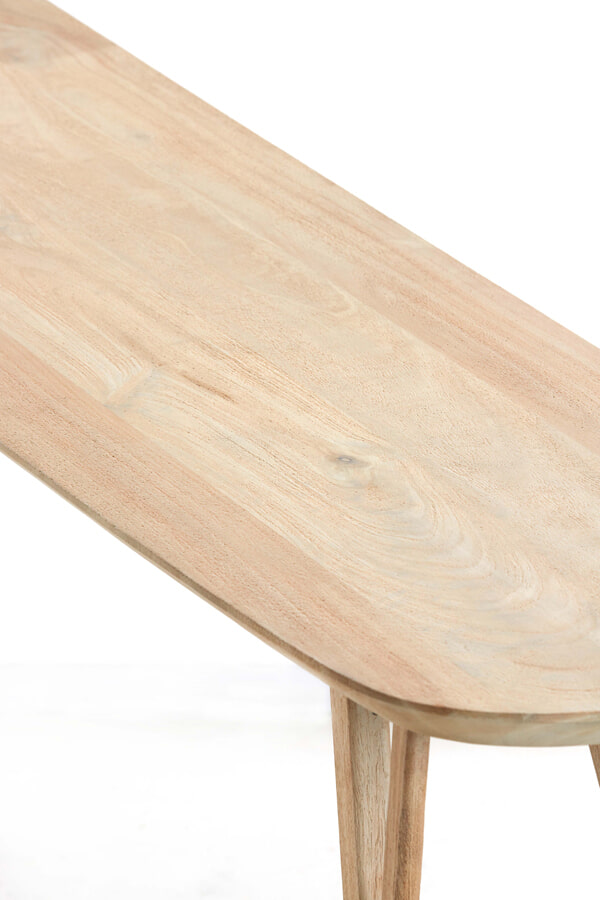 Light & Living Sidetable 'Quenza' Mangohout, 160cm, kleur Naturel