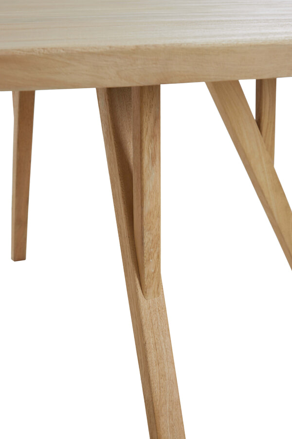 Light & Living Ronde Eettafel 'Quenza' Mangohout, 120cm