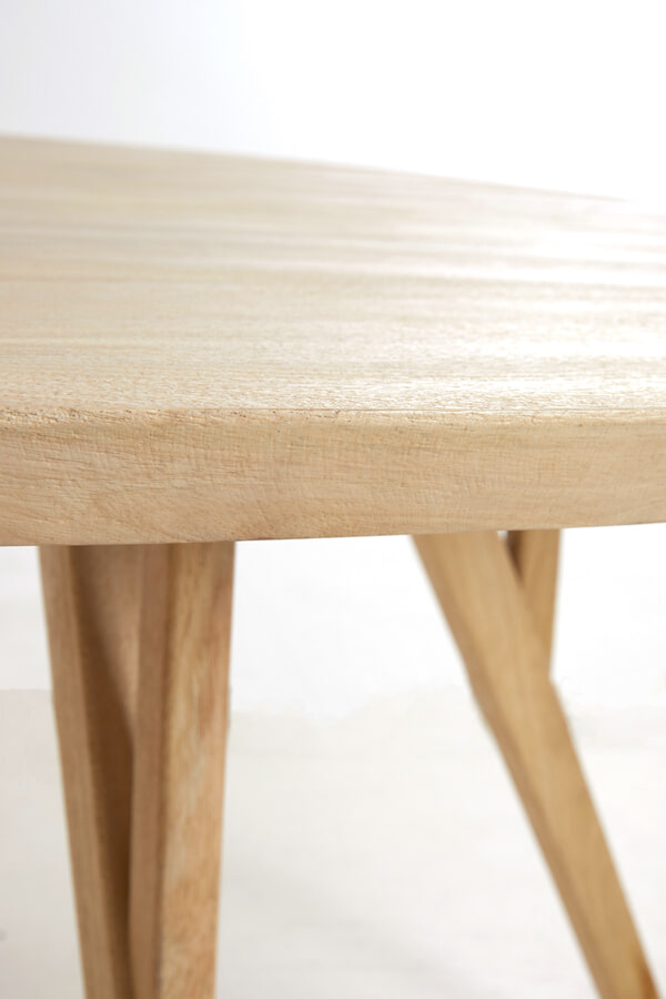 Light & Living Ronde Eettafel 'Quenza' Mangohout, 120cm
