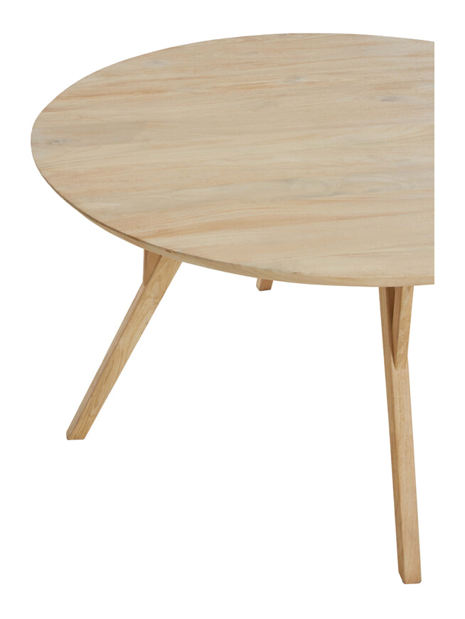 Light & Living Ronde Eettafel 'Quenza' Mangohout, 120cm