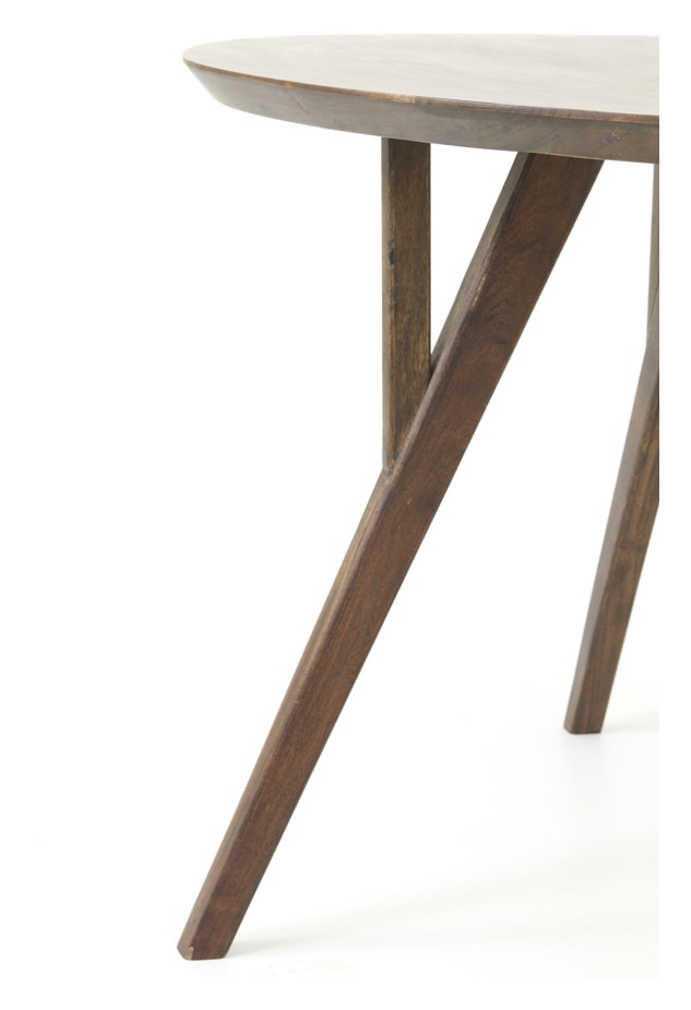 Light & Living Ronde Eettafel 'Quenza' Acaciahout, 120cm