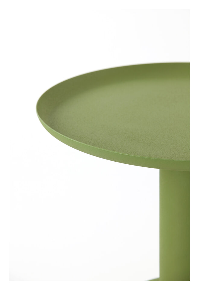 Light & Living Bijzettafel 'Milaki' Ø39cm, kleur Groen